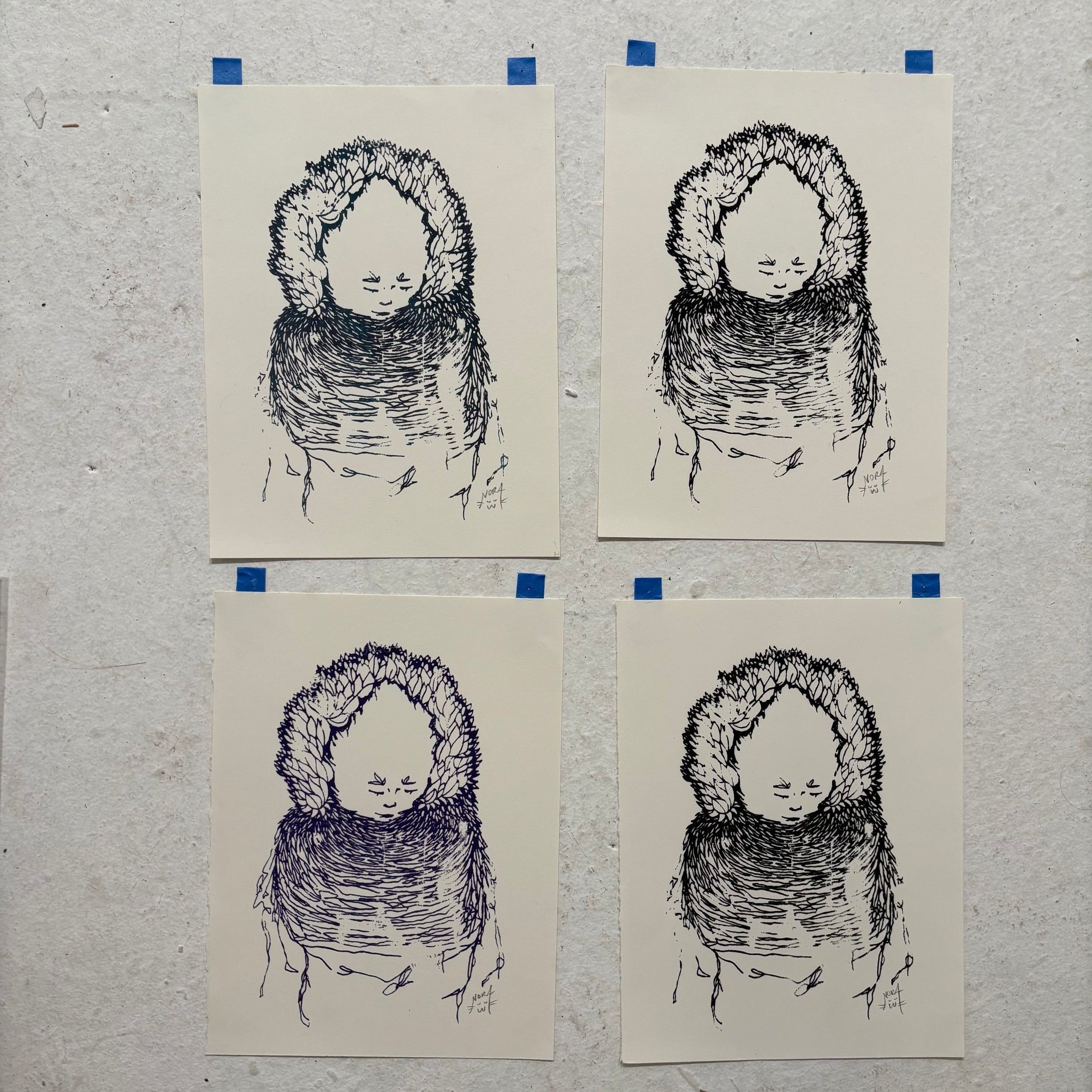 Nora Screen Print