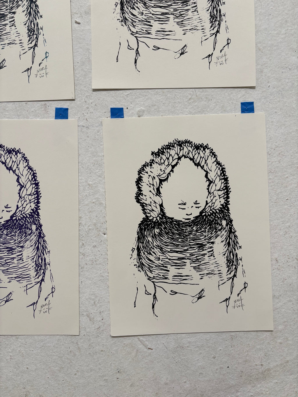 Nora Screen Print