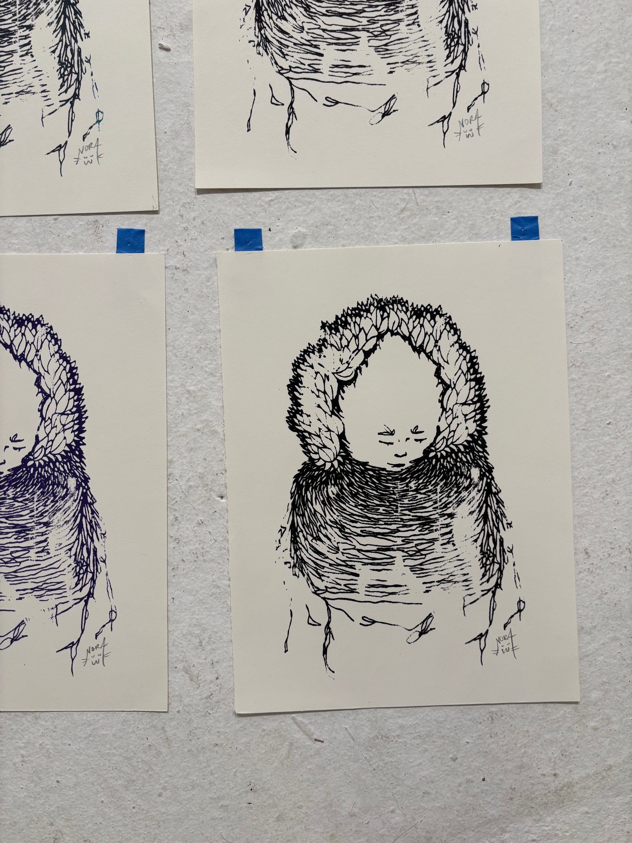 Nora Screen Print